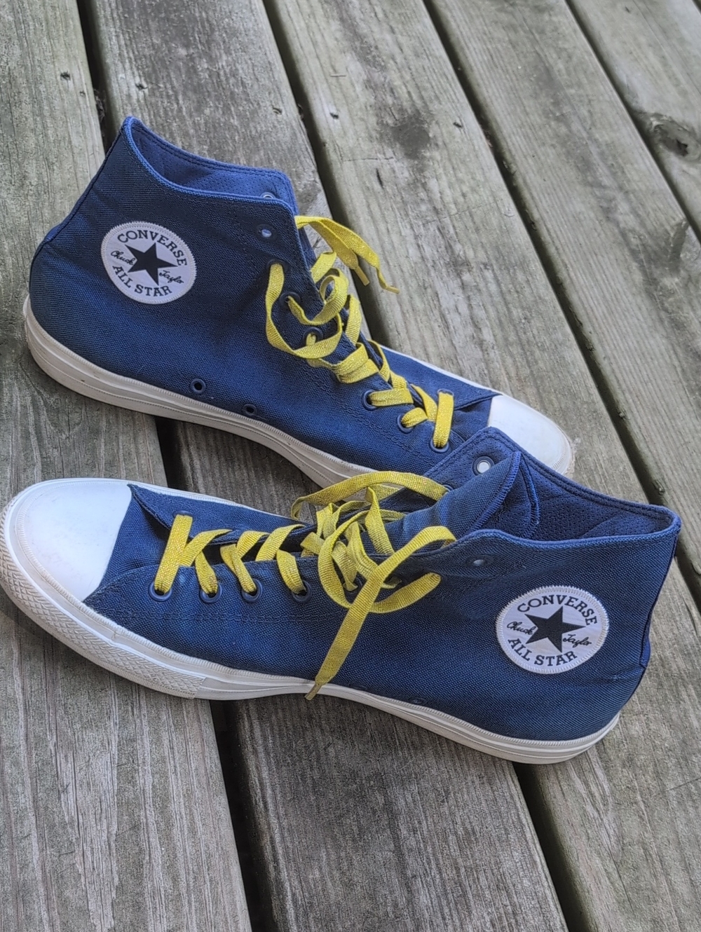Converse Chuck Taylor All Star II High Top Sodalite Blue Lunarlon Men's 12 shoes